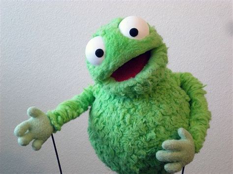 SALE! Professional Green Monster Puppet | Monster puppet, Puppets, Hand puppets