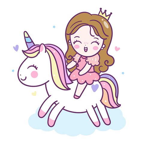 Princess Unicorn Vector Art, Icons, and Graphics for Free Download