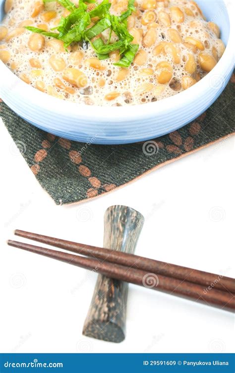 Fermented soy beans stock image. Image of japanese, sticky - 29591609