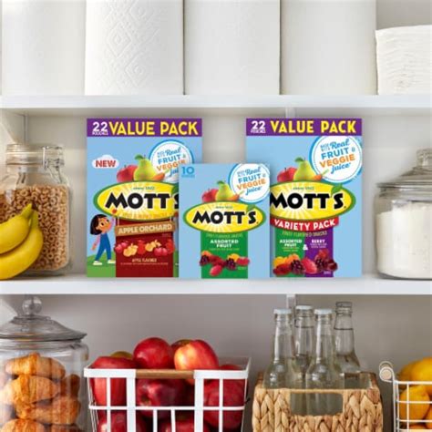 Mott's Gluten Free Assorted Fruit Flavored Snacks, 10 ct / 0.8 oz - Kroger