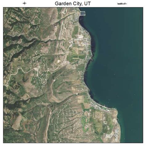 Aerial Photography Map of Garden City, UT Utah