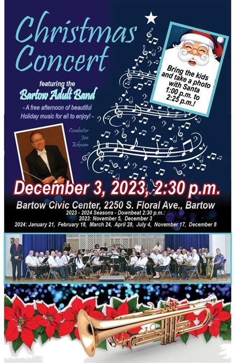 Christmas Concert, Visit Santa, And TubaChristmas, Bartow Civic Center ...