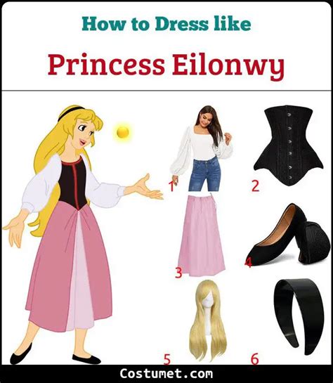 Princess Eilonwy Costume from The Black Cauldron for Halloween