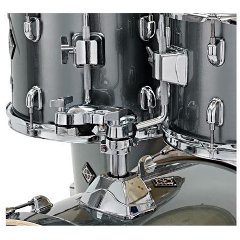 Dixon Drums Spark 5 Piece Drum Kit With Cymbals - Gun Metal | Musiekwêreld