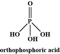 The structure of orthophosphoric acid is: toppr.com