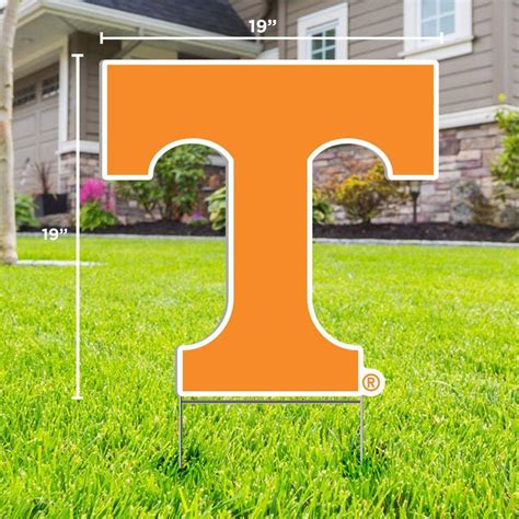 Vols | Tennessee Power T Logo Lawn Sign | Alumni Hall