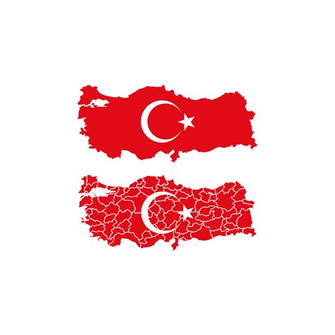 turkey map flag vector illustration 21069697 Vector Art at Vecteezy