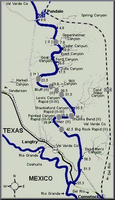 Pecos River Map - Canoeing, Kayaking, Rafting Guide in Texas