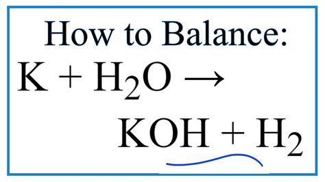 Balanced Equation For Sodium Water Gives Hydroxide Hydrogen - Tessshebaylo