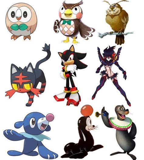 Gen 7 Starter Evolutions : r/pokememes