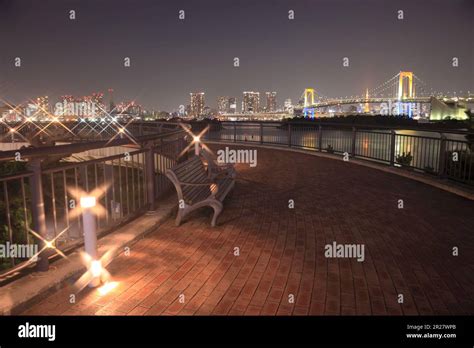 Night view of Odaiba Stock Photo - Alamy