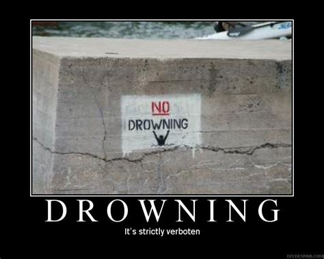 drowning | Funny signs, Funny pictures, Bones funny