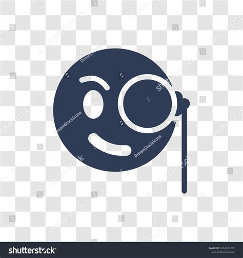 Monocle Emoji Icon Trendy Monocle Emoji Stock Vector (Royalty Free) 1262430295 | Shutterstock