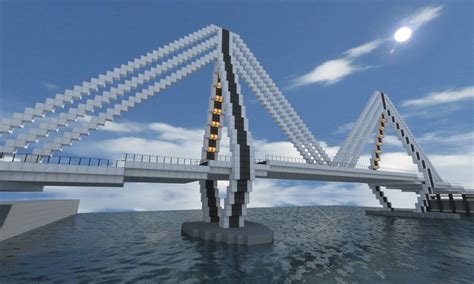 Minecraft Modern Bridges | guntana bridge 8 guntana bridge 8 diamonds | Minecraft modern ...