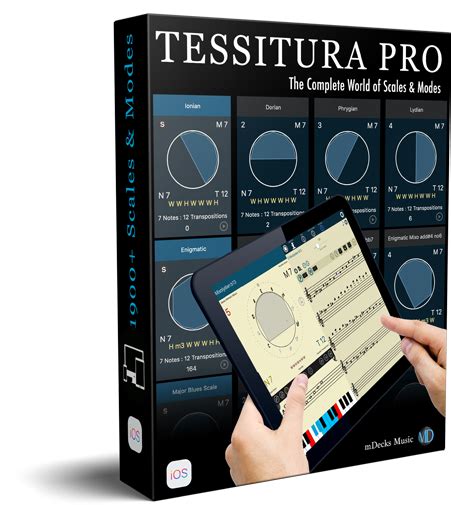 Tessitura Pro App. Advanced Music Scales, Modes & Melodic Patterns ...