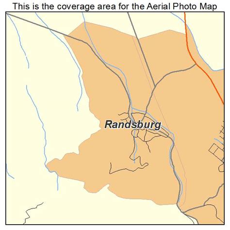 Aerial Photography Map of Randsburg, CA California