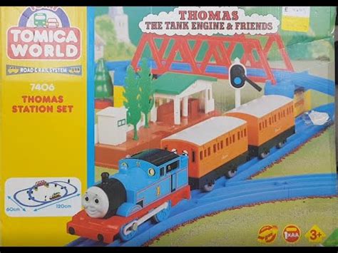 Tomica World Thomas the Tank Engine, Thomas Station Set - YouTube