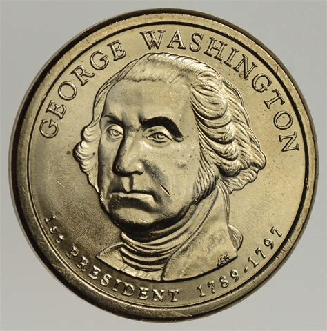 RARE Error - 2007 George Washington Dollar Coin - 1st President ...