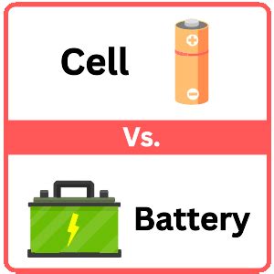 Cell Vs. Battery: A Comprehensive Overview - PSIBERG