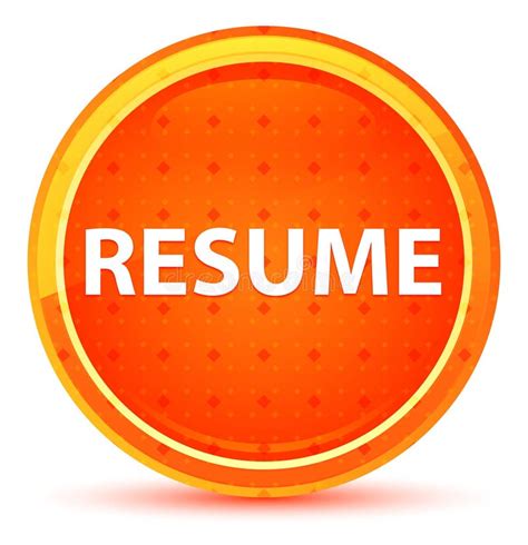 Resume Button Style stock illustration. Illustration of candidate - 49253996