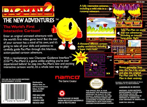 Pac-Man 2: The New Adventures Details - LaunchBox Games Database