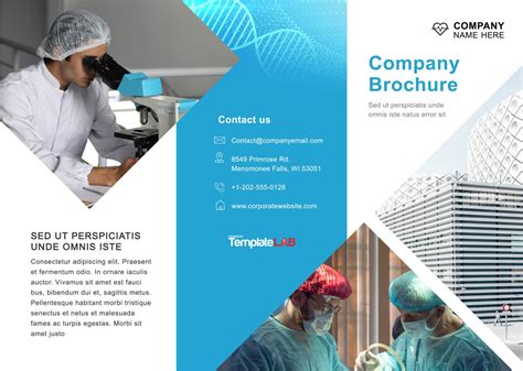 19 FREE Brochure Templates (Word, PowerPoint, Photoshop)