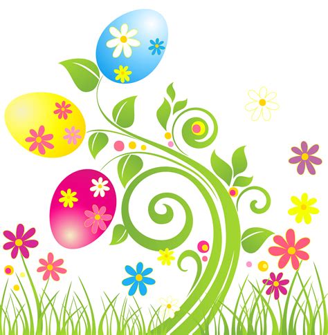 easter clipart flower borders - Clipground