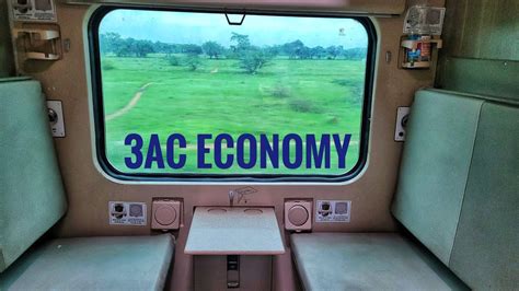 BRAND NEW 3AC economy coach INTERIORS! Gorakhpur Kochuveli Raptisagar Express || Indian Railways ...