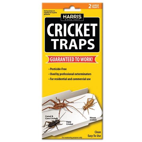 Harris Cricket Traps (2 Pack) CTRP - The Home Depot