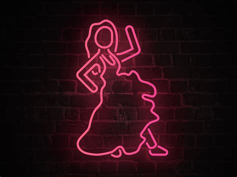 Neon Lights Sign Gif