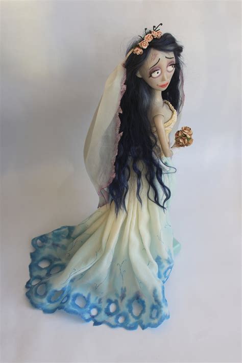 Corpse Bride doll Emily Bride Emily figure Emily art doll | Etsy