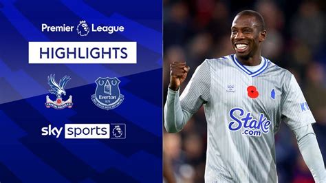 Crystal Palace 2-3 Everton | Premier League highlights | Video | Watch ...