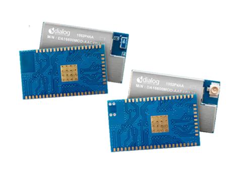 Dialog Semiconductor DA16600 Wi-Fi + BLUETOOTH Low Energy Modules - Electronics-Lab.com