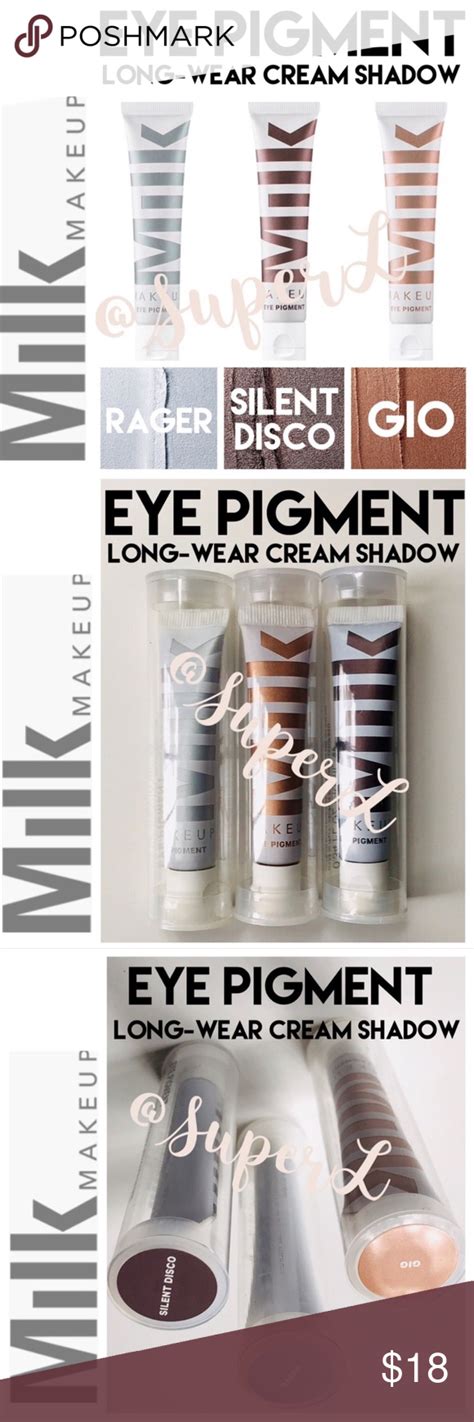 Milk Makeup Eyeshadow Eye Pigment Cream Shadow | Eye pigments, Cream shadows, Milk makeup