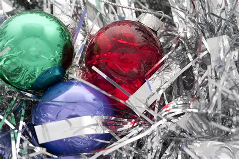 Photo of glass baubles | Free christmas images