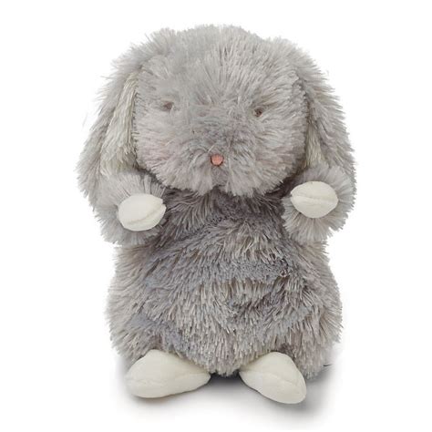 Bunnies By The Bay 7" Wee Bloom Bunny Plush grey in 2020 | Bunny plush ...