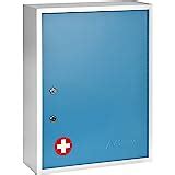 Amazon.com: AdirMed Large Dual-Lock Medicine Cabinet – Wall Mounted & Secure Steel Medicine ...