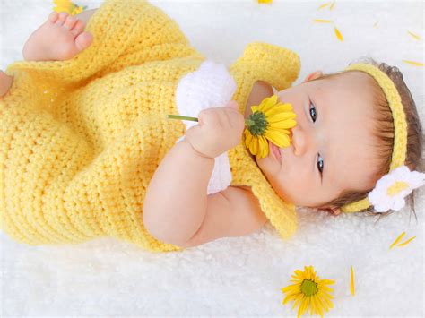 Simply Spring Crochet Baby Dress: Newborn-6 Months - Winding Road Crochet