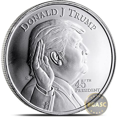 Buy 1 oz Silver Donald Trump Rounds .999 Fine Silver Coin | Buy Gold And Silver Coins | BGASC.com