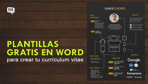 300 plantillas en Word para crear tu currículum