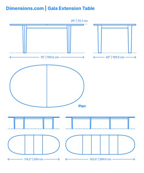 Dining Room Furniture Dimensions & Drawings | Dimensions.com