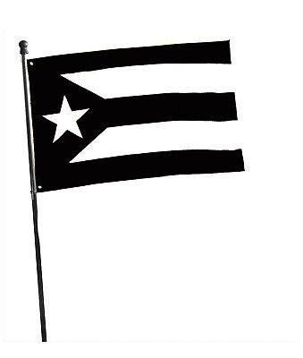 Puerto Rico Black Flag 3' x 5' | eBay