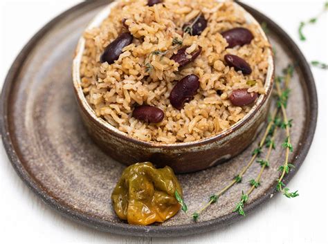 Jamaican Rice And Peas Recipe - Healthier Steps