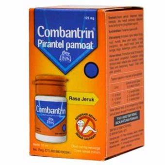 Suplemen Makanan Kesehatan: Combantrin Syrup Orange 10 Ml - Combantrin Rasa Jeruk Obat ...