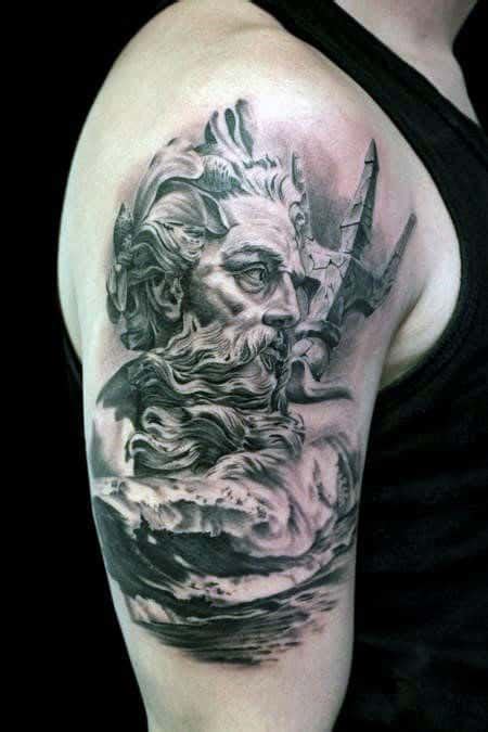 25 Poseidon Tattoo Designs for Men [2023 Inspiration Guide]