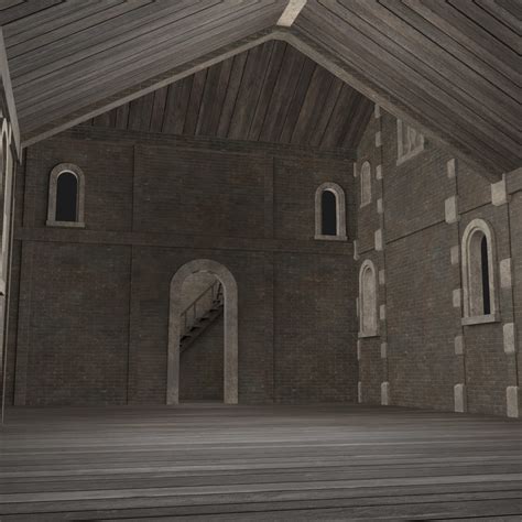 Medieval Gothic Church Collection - 3D Model by Enterables