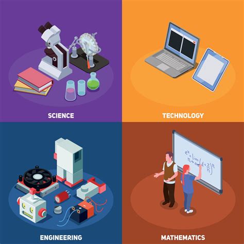 STEM Education Design Concept Vector Illustration 2908988 Vector Art at Vecteezy