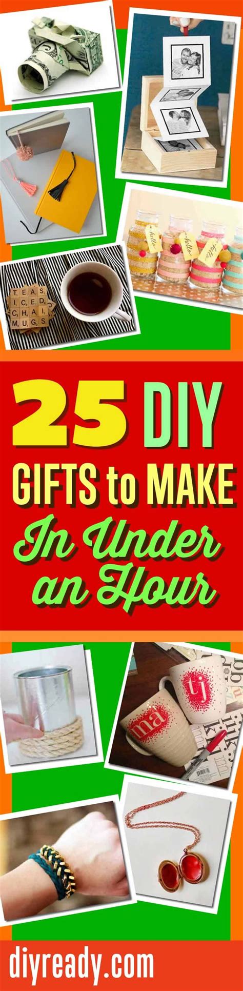 DIY Gifts You Can Make In Under An Hour | Homemade Christmas Gifts | Diy gifts, Diy christmas ...