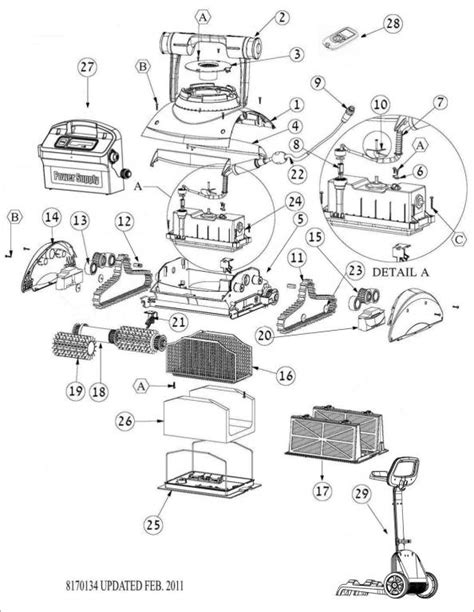 Dolphin Deluxe 4 Parts Diagram