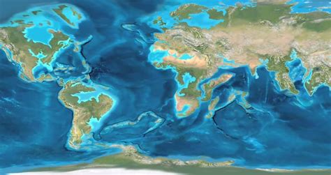 Prediction of Earth's Continents 100 million Years from now. : MapPorn